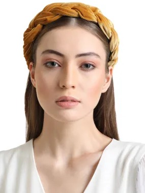 Twisted Knot Mustard Color Hairband