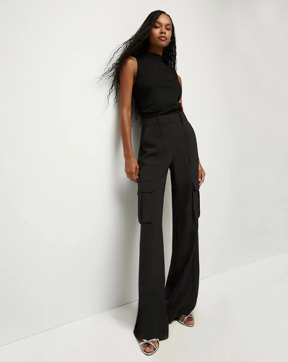 Veronica Beard Saul Pant in Black