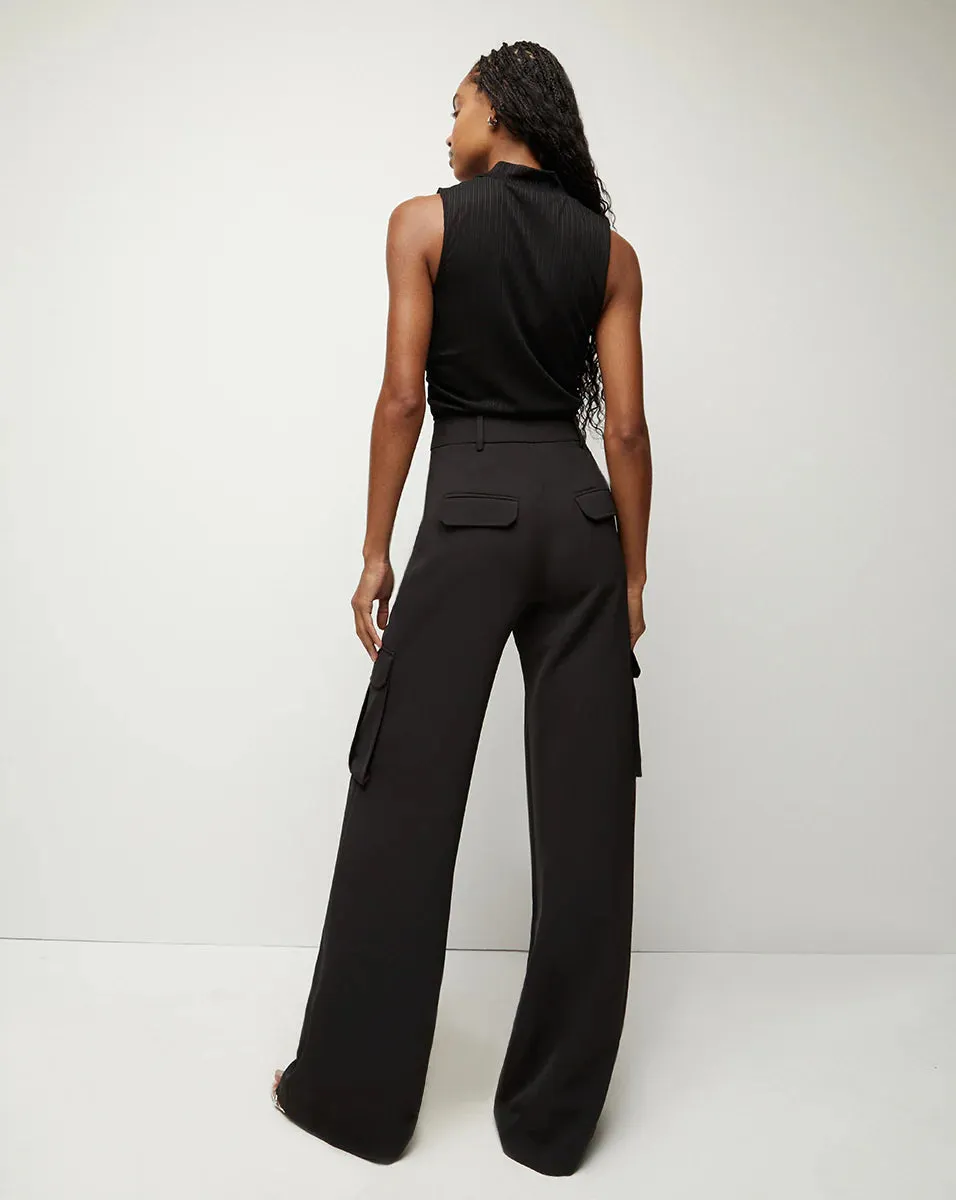 Veronica Beard Saul Pant in Black