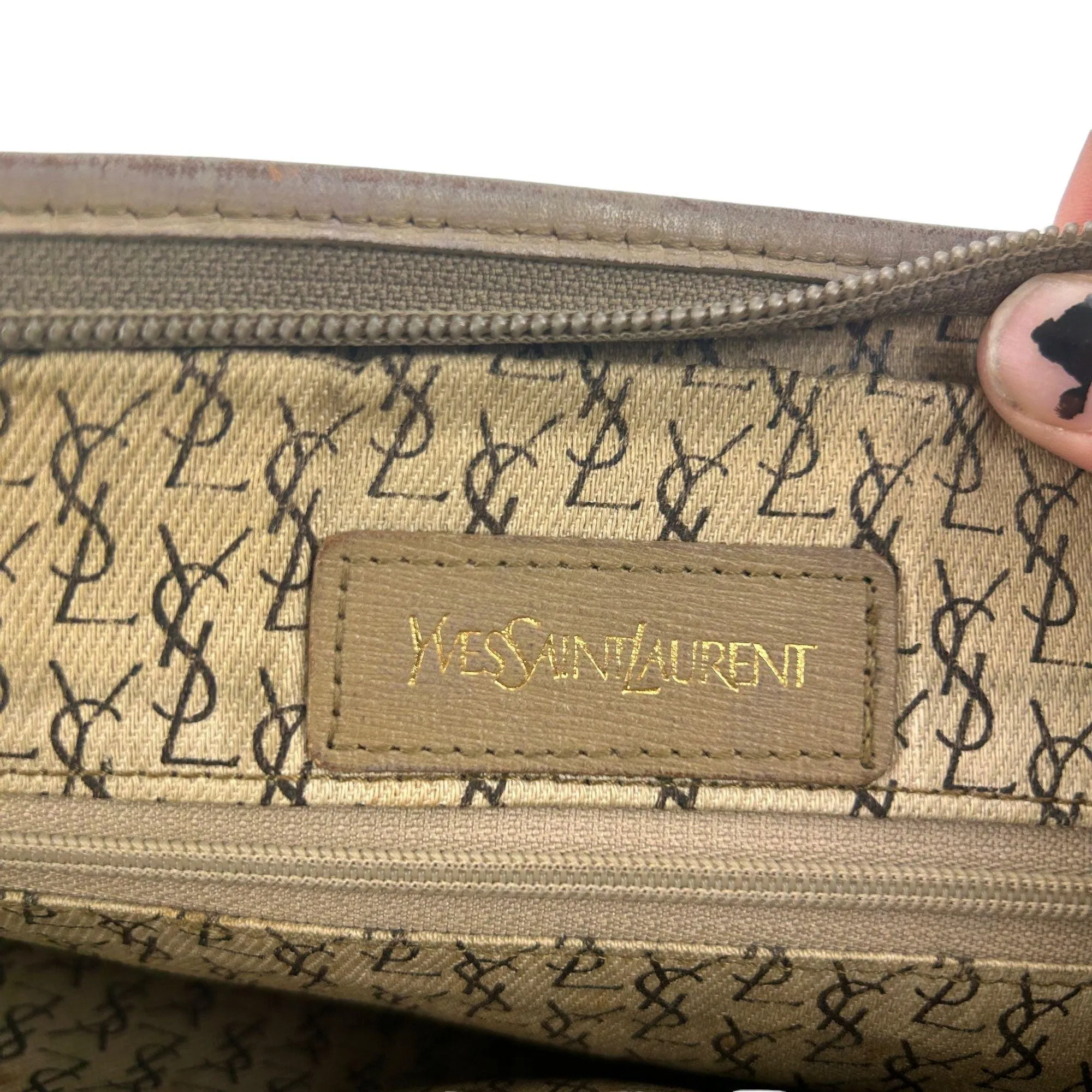 Vintage Yves Saint Laurent Clutch Bag