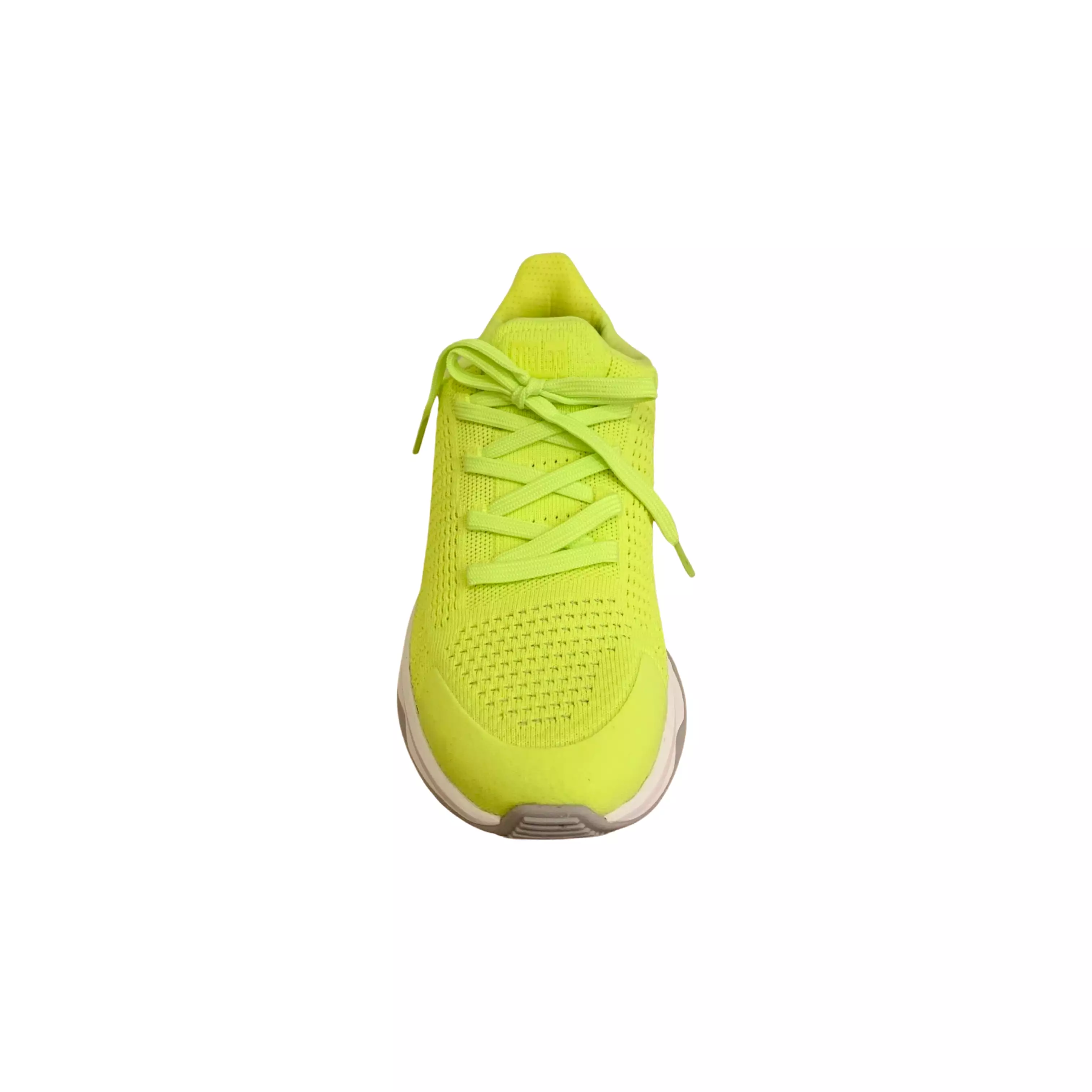 Vitamin Electric Yellow Knit Sports Sneaker