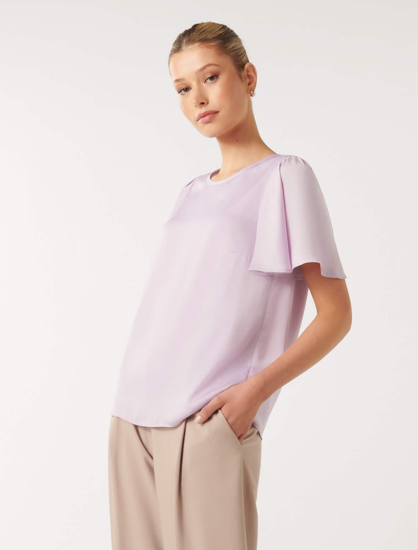 Wanda Woven Flutter T-Shirt