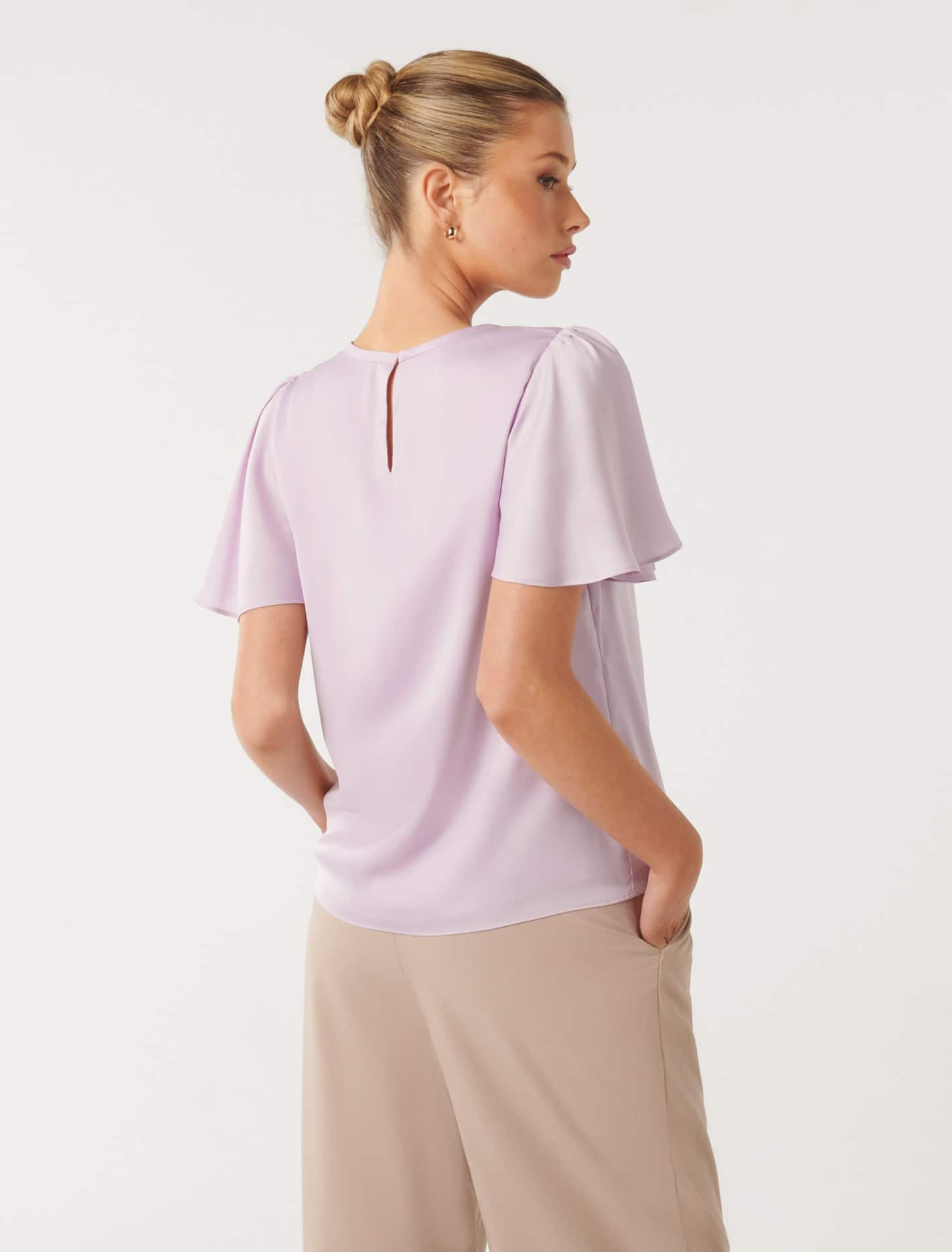 Wanda Woven Flutter T-Shirt