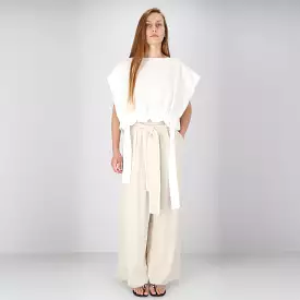 WIDE LEG TROUSER BEIGE