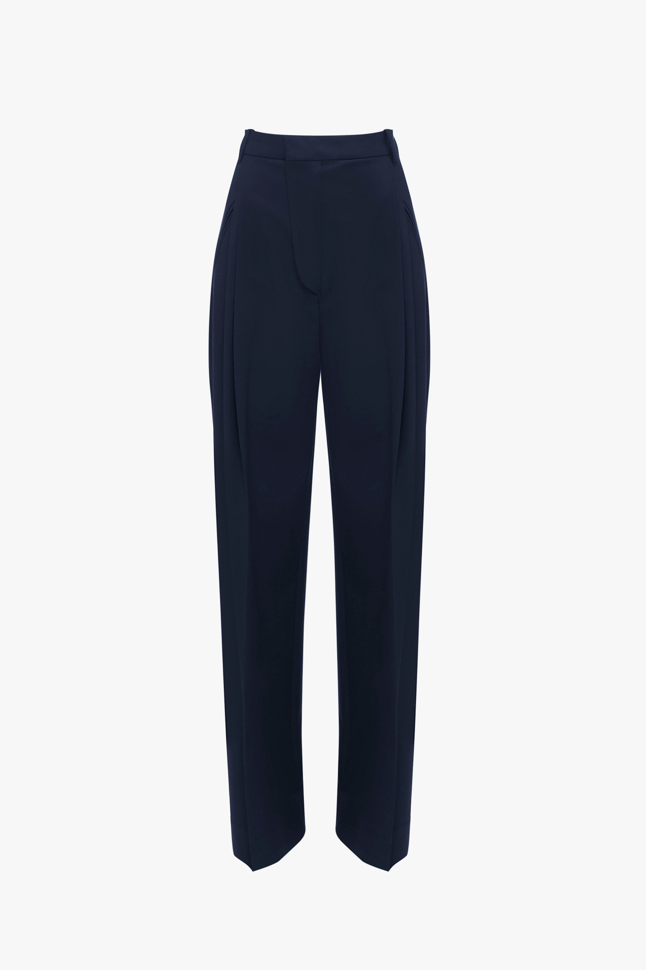 Wide Leg Trouser In Midnight