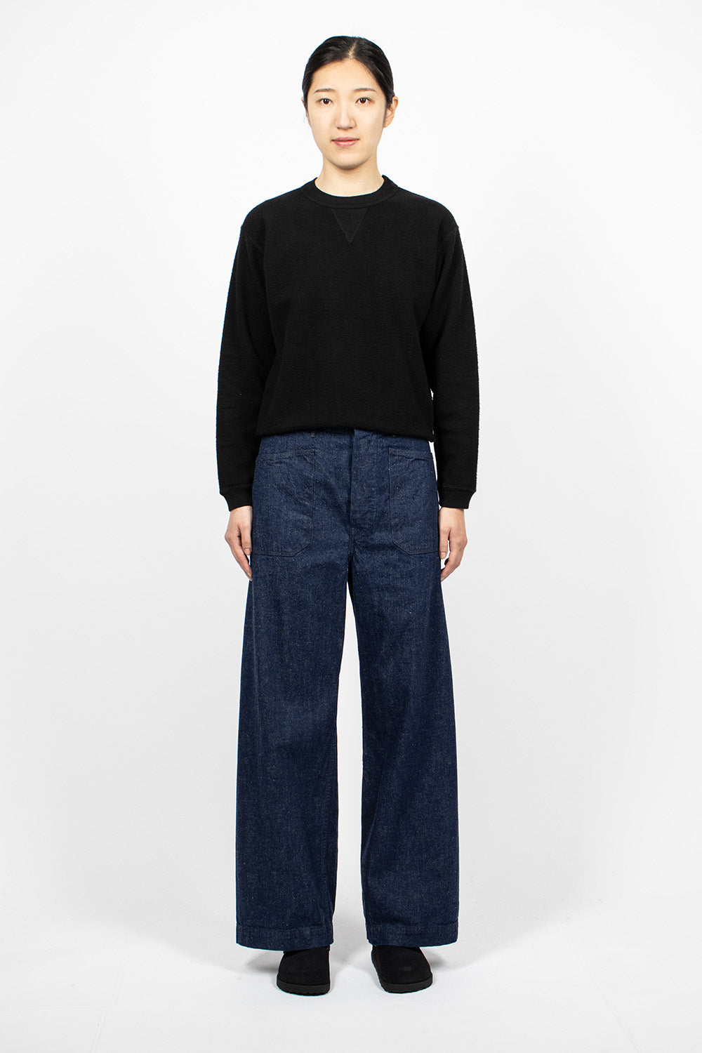 Wide Leg Trouser One Wash