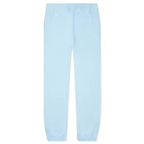 Women's Solo Swoosh Fleece Pants - Celestine Blue/White