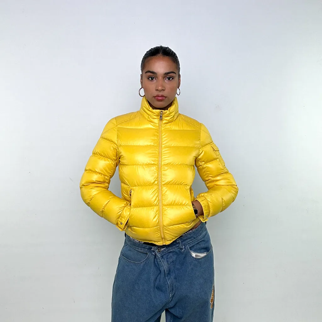 Yellow y2ks Moncler Puffer Jacket Coat (S)