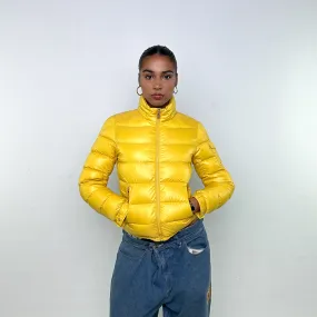 Yellow y2ks Moncler Puffer Jacket Coat (S)