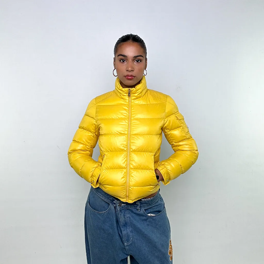 Yellow y2ks Moncler Puffer Jacket Coat (S)