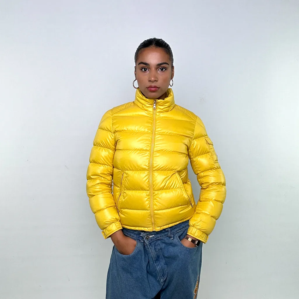 Yellow y2ks Moncler Puffer Jacket Coat (S)